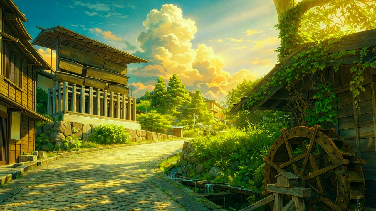 夕暮れノスタルジー – Nostalgic Japanese Sunset 30分 癒しBGM (作業用・睡眠用・リラックス音楽)