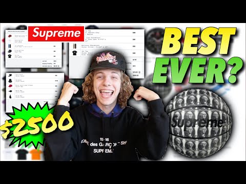 BEST LIVE COP EVER? $2500 Supreme Week One Live Cop (F/W '20)