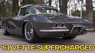 Supercharged LT4 Powered Chevy Corvette C1 Restomod Survivor