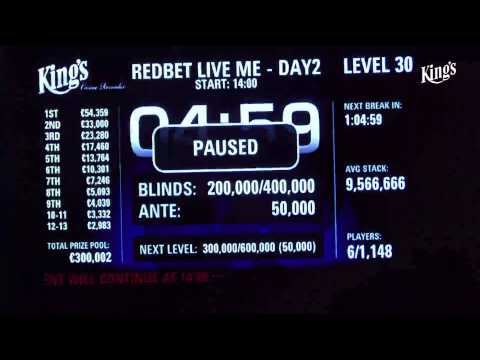 Redbet Live Rozvadov [EN] - Final Table - May 2015