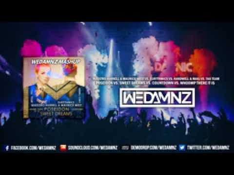 Poseidon vs  Sweet Dreams vs  Countdown vs  Whoomp There It Is WEDAMNZ Mashup