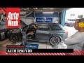 Audi RS6 - Op de rollenbank