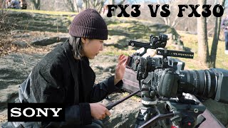 SONY FX3 vs FX30 시네마라인 비교