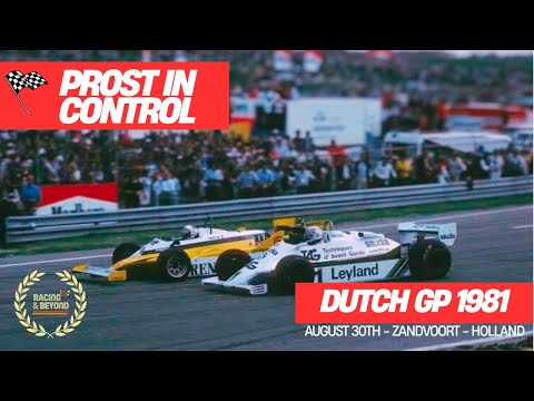 Formula 1 1981 Dutch GP -  Drama at Zandvoort: Prost Triumphs, Reutemann Falls, Piquet Rises