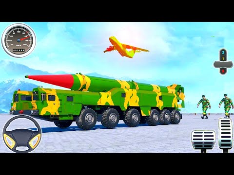 Us Army Truck Transport Games / Us Army Vehicle Transport Truck Military Game - Android Gameplay #1