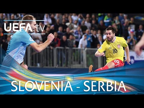 Futsal EURO highlights: Slovenia v Serbia