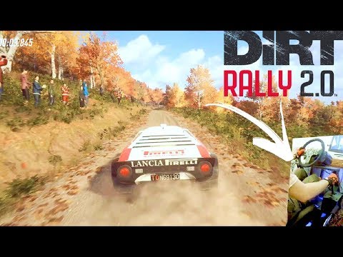 DiRT Rally 2.0 - Lancia Stratos (Clutch + H-shifter)