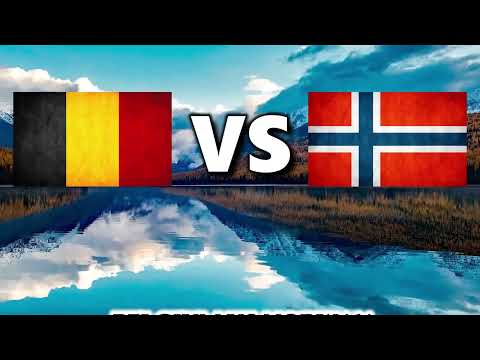 Belgium vs Norway Global Power Comparison 2023