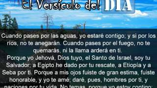Miniatura del video: El versiculo del dia .com - Isaias 43 v2-5