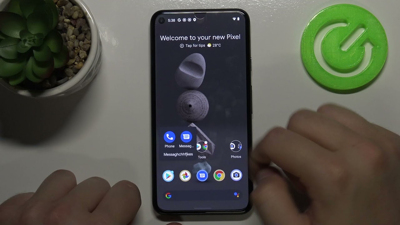 How to Create App Folders in Google Pixel 5 - Add Folders on Home Screen