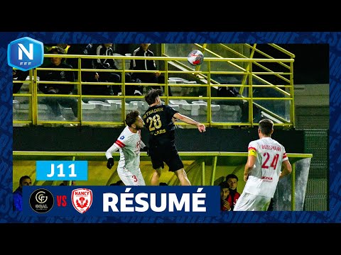 J11 | Goal FC – AS Nancy Lorraine (1-0), le résumé | National FFF 2023-2024