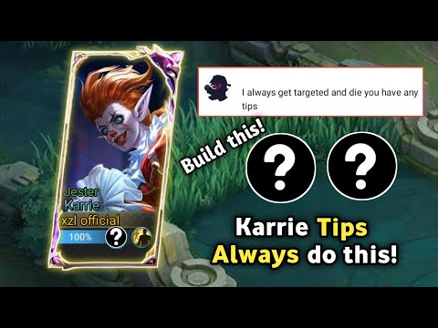 SIDELANE KARRIE BEST TIPS 2024 | TRY THIS TO WIN MORE GAMES | MLBB