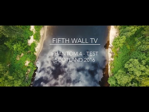 FWTV - Scotland - First Flight Phantom 4 Drone Test