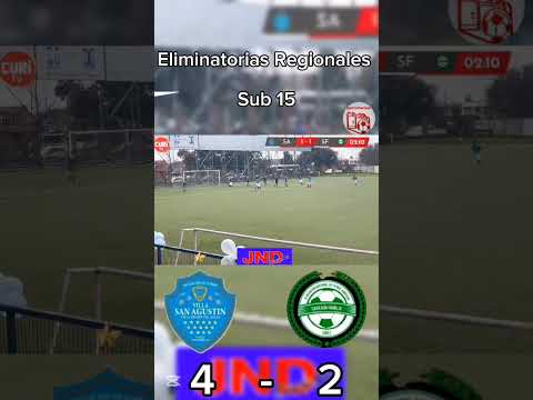 Campeonato Regional ANFA Maule Sub 15 Talca / Sagrada Familia