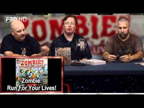 The Gamers' Table Episode 93 in HD: Zombie! Run For Your Lives