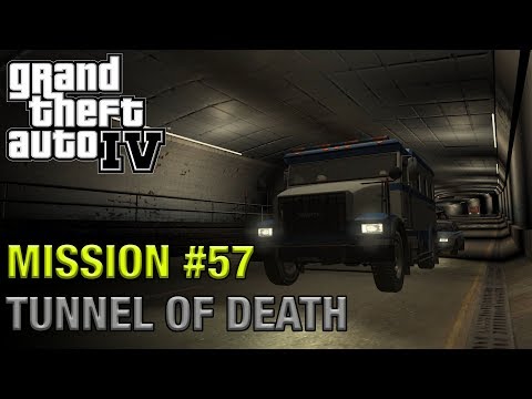 Grand Theft Auto IV - Mission #57 - Tunnel Of Death | 1440p 60fps