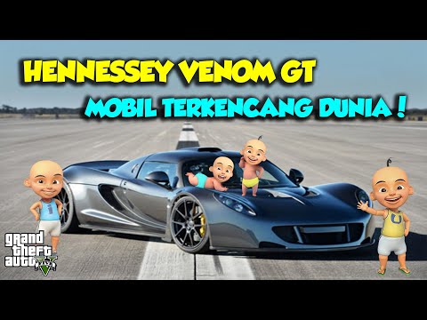 MOBIL TERKENCANG DUNIA HENNESSEY VENOM GT UPIN SENANG - GTA V MOD SULTAN UPIN IPIN EPISODE SPESIAL
