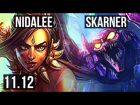 NIDALEE vs SKARNER (JUNGLE) (DEFEAT) | Rank 4 Nida, 10 solo kills | TR Grandmaster | v11.12