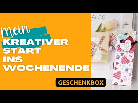 schnelle Geschenktüte | last minute Geschenkbox für Ostern| Stampin'Up! | für Anfänger geeignet