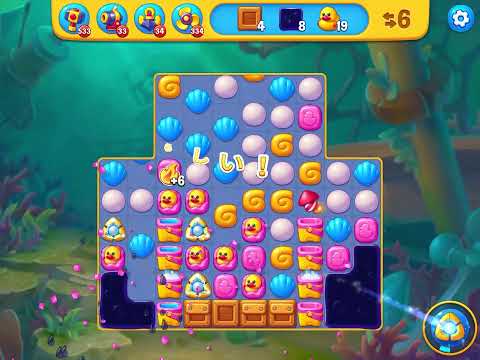 Fishdom level 7953 no boosters フィッシュダム ノーマル [Friend's]