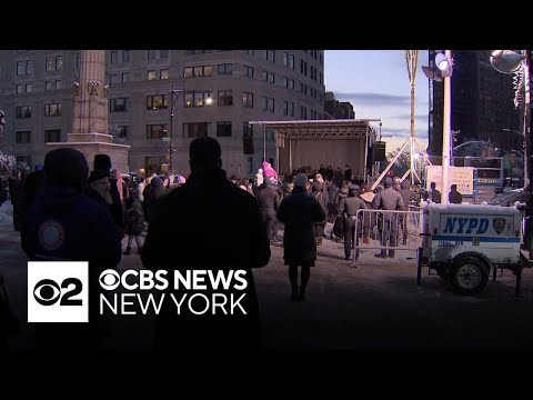 Stepped up security at Hanukkah events in New York City