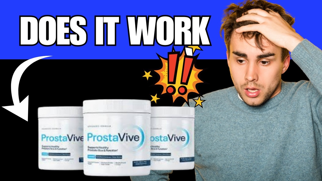 Prostavive Reviews - Prostavive official website - See How it Work! Work or Is It a SCAM?!