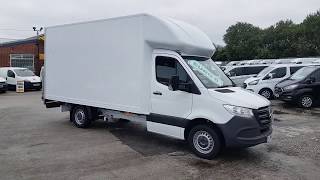 Mercedes sprinters luton box van tailift euro 6