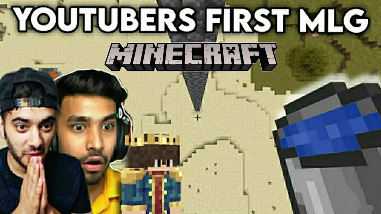 Youtubers First MLG in Minecraft | @YesSmartyPie @TechnoGamerzOfficial @GamerFleet @SenpaiSpider