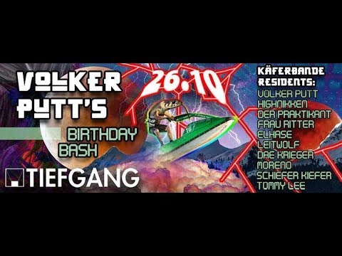 Volker Putt's Birthday Bash meets Käferbande Highnikken ( Solo Einschlag )