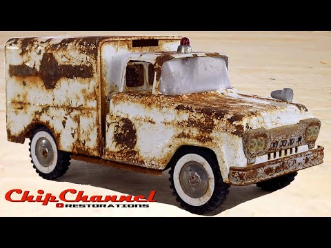 1961 Tonka Rescue Squad Ambulance Restoration