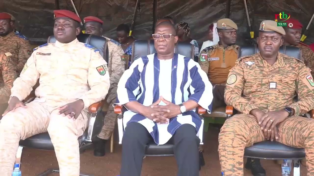 Fin de formation: plus de 600 soldats présentés au drapeau à Fada N’Gourma