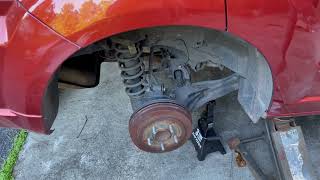 2007-2014 Dodge Caliber, Jeep Compass, Jeep Patriot Rear Hub Replacement 2WD with ABS