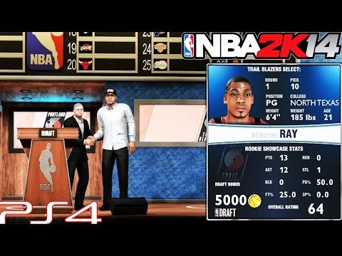 PS4 - NBA 2K14 MyCAREER: The NBA Draft! Playstation 4 Gameplay
