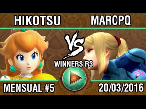 [Afterlife 5] Hikotsu (Peach) vs Marcpq (Zero Suit Samus, Cloud) SSB4 Winners R3
