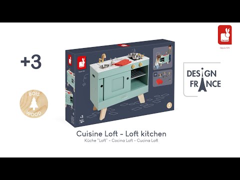 Ігровий набір Janod Кухня Loft (J06556)