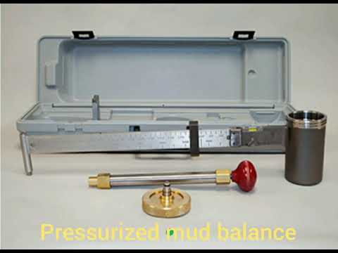 7. pressurized mud balance