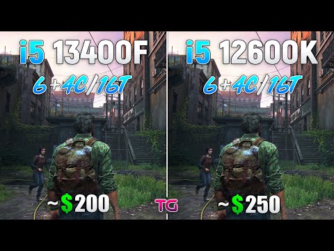 Core i5 13400F vs Core i5 12600K - Test in 10 Games