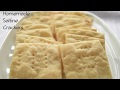 Homemade Saltine Crackers