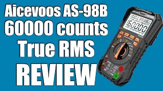 Download lagu Aicevoos AS 98D 60000 counts TRUE RMS multimeter review mp3