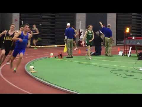 2018 CIAC Class L Indoor Championships 4x400m Boy Relay