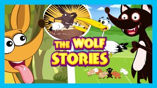 The Wolf Story | The Fox and The Goats | The Clever Fox - Kids Stories | Story Collection