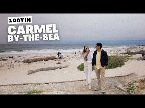Exploring CARMEL BY THE SEA, CA + 17 mile drive! | Pacific Coast Highway Road Trip