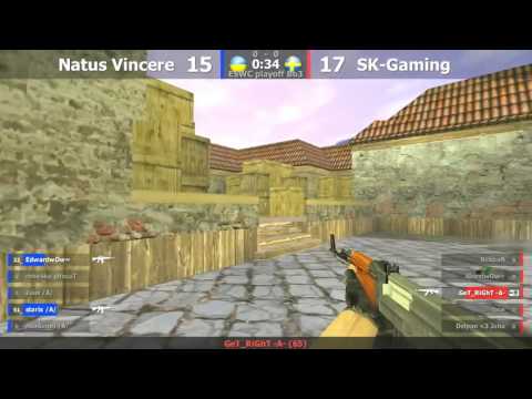 ESWC Grand Final Na`Vi vs SK-Gaming @de_inferno Overtime