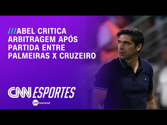 Abel desabafa sobre arbitragem após Palmeiras x Cruzeiro: “Hipócritas" | CNN NOVO DIA