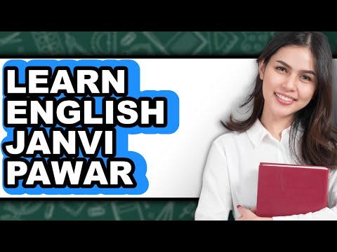 How to Learn English Janvi Pawar (Only Way)
