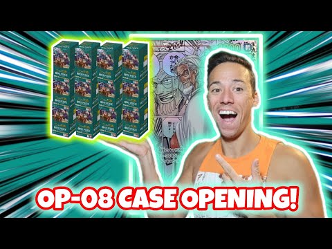 Case Opening ‐ One Piece OP-08 Two Legends 12x Booster Boxes 2024! NEW TCG OP08
