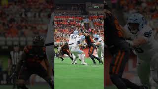 Mathieu Betts Sacks Chad Kelly #bclions #cfl