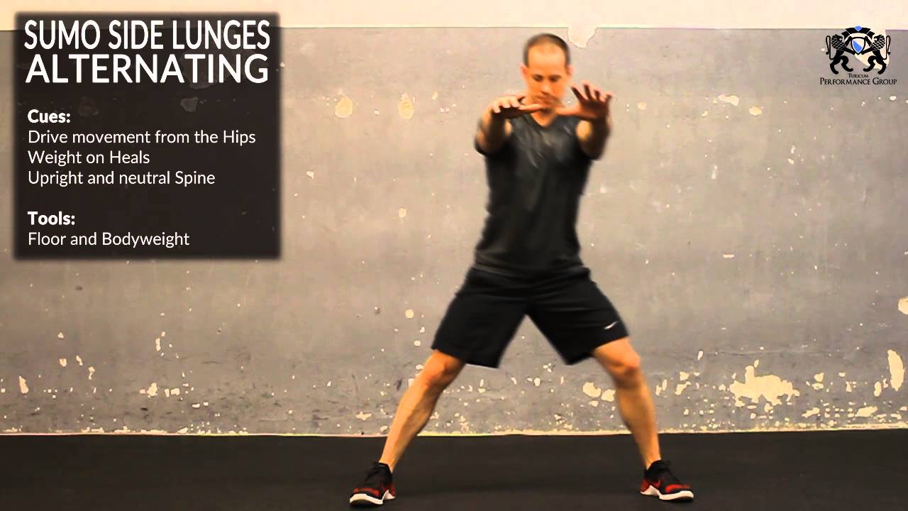 Sumo Lunges