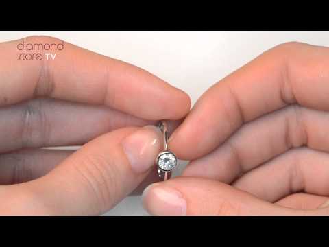 Emily Diamond Platinum 0.30CT Engagement Ring - UT29 55