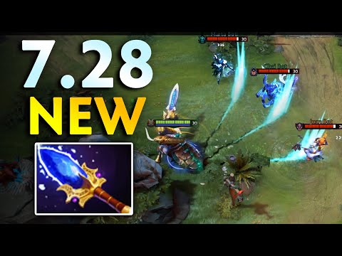 NEW SCEPTERS and ABILITIES in 7.28 — Dota The Mistwoods Update